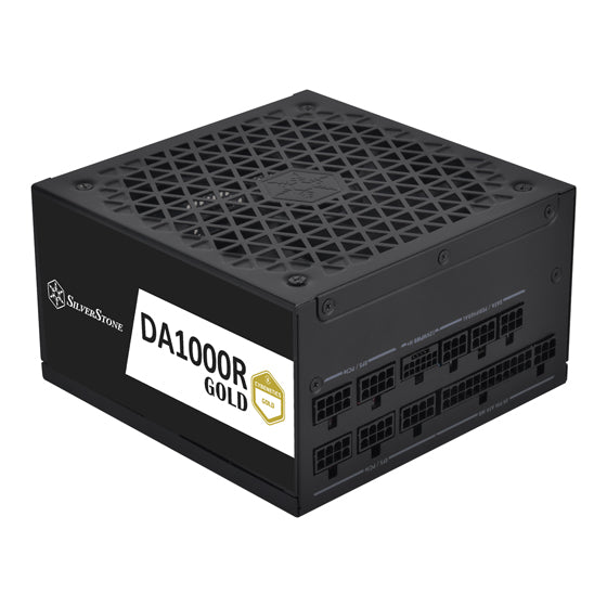 SilverStone Power Supply DA1000R Gold 1000W Fully Modular Black SilverStone Power Supply DA1000R Gold 1000W Fully Modular Black